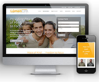 Lumen - Website for Accountants by Bizink