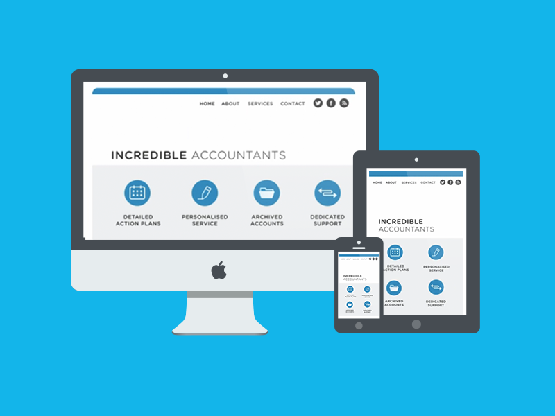 Mobile Website Design for Accountants